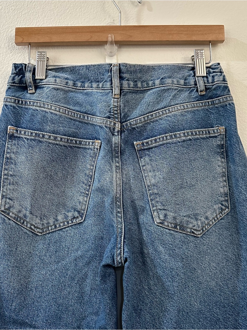Free People We The Free Libre Wide Leg Jeans Hemmed Suze 26 - Picture 6 of 9